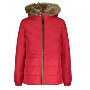 Weathertamer Heavy Weight Red Jacket Girls Size 10-12